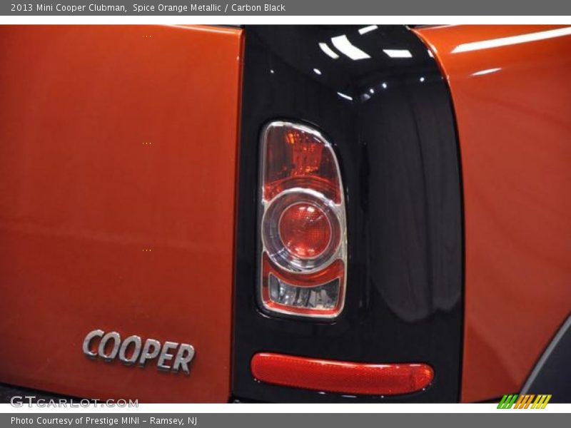 Spice Orange Metallic / Carbon Black 2013 Mini Cooper Clubman