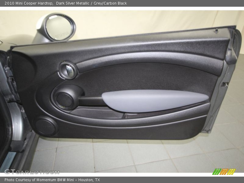 Dark Silver Metallic / Grey/Carbon Black 2010 Mini Cooper Hardtop