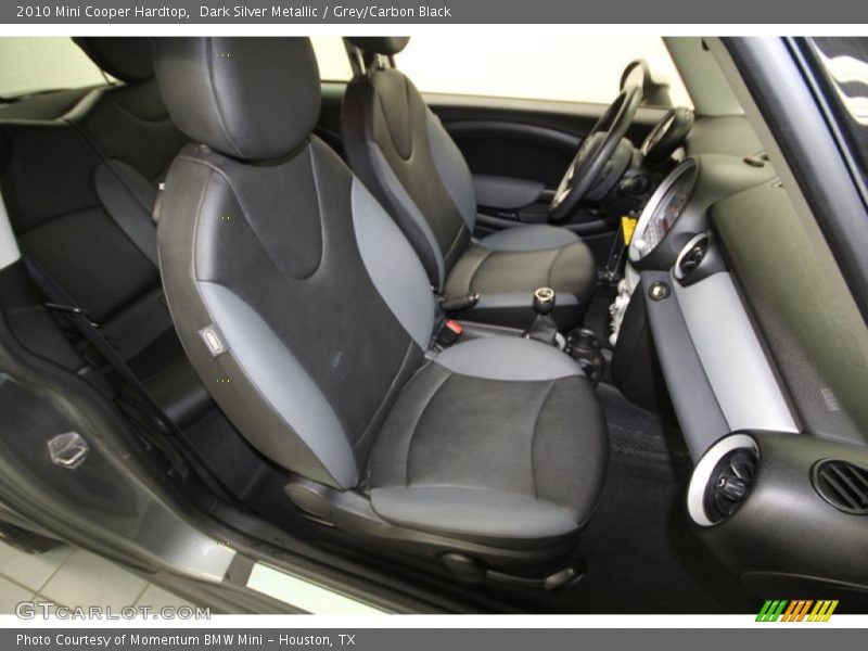 Dark Silver Metallic / Grey/Carbon Black 2010 Mini Cooper Hardtop