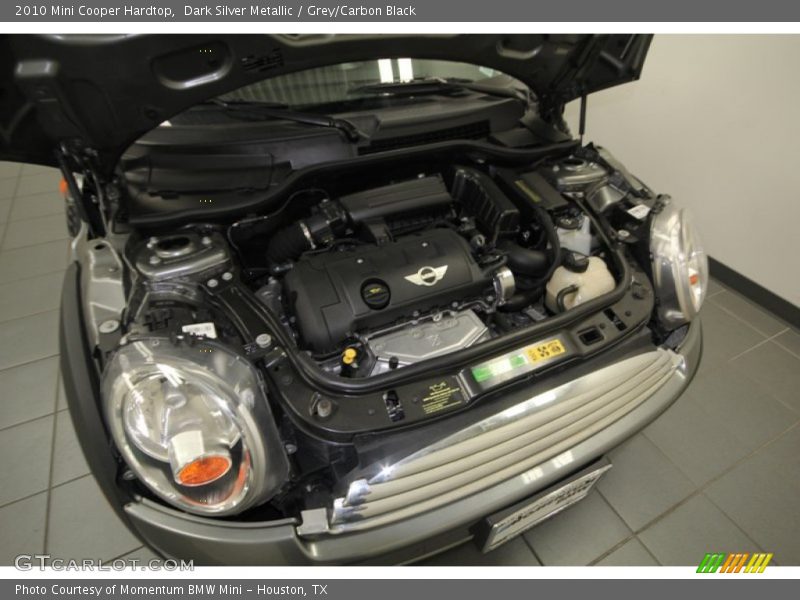Dark Silver Metallic / Grey/Carbon Black 2010 Mini Cooper Hardtop