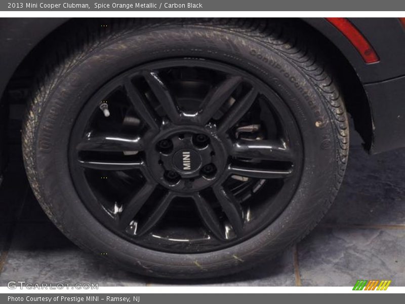 Spice Orange Metallic / Carbon Black 2013 Mini Cooper Clubman