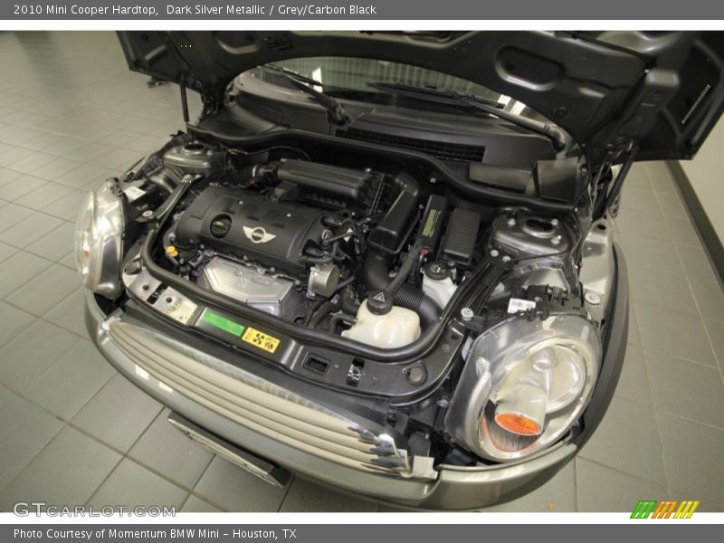 Dark Silver Metallic / Grey/Carbon Black 2010 Mini Cooper Hardtop