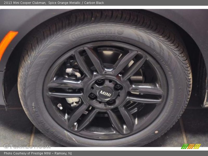 Spice Orange Metallic / Carbon Black 2013 Mini Cooper Clubman