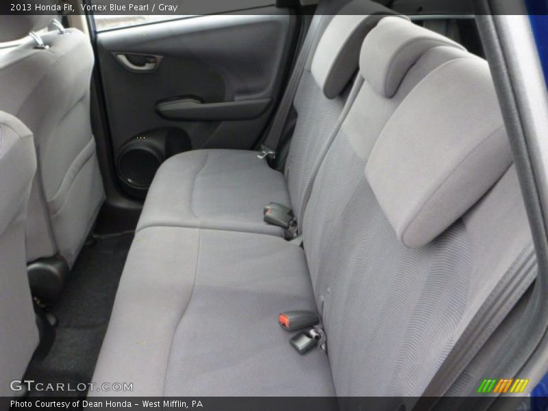 Vortex Blue Pearl / Gray 2013 Honda Fit
