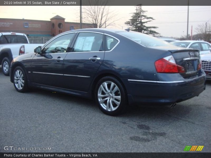 Blue Slate / Graphite 2010 Infiniti M 35 Sedan