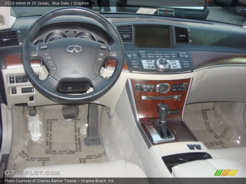 Blue Slate / Graphite 2010 Infiniti M 35 Sedan