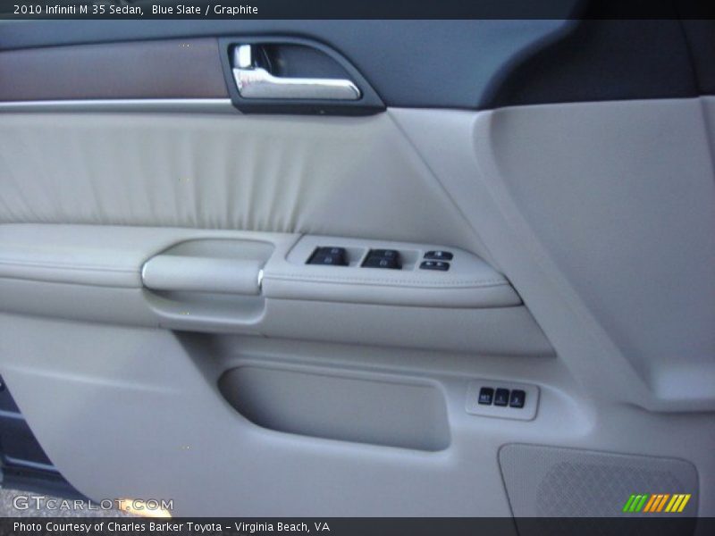 Blue Slate / Graphite 2010 Infiniti M 35 Sedan