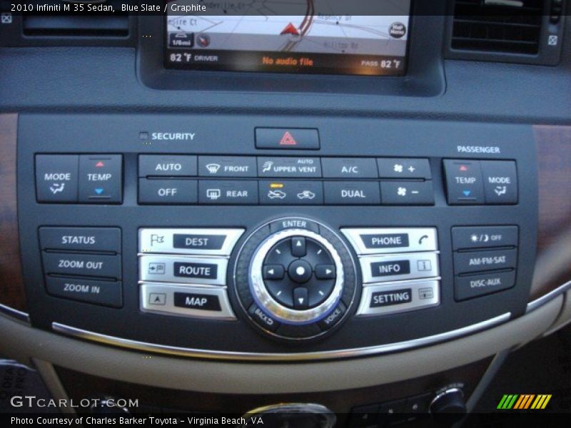 Blue Slate / Graphite 2010 Infiniti M 35 Sedan