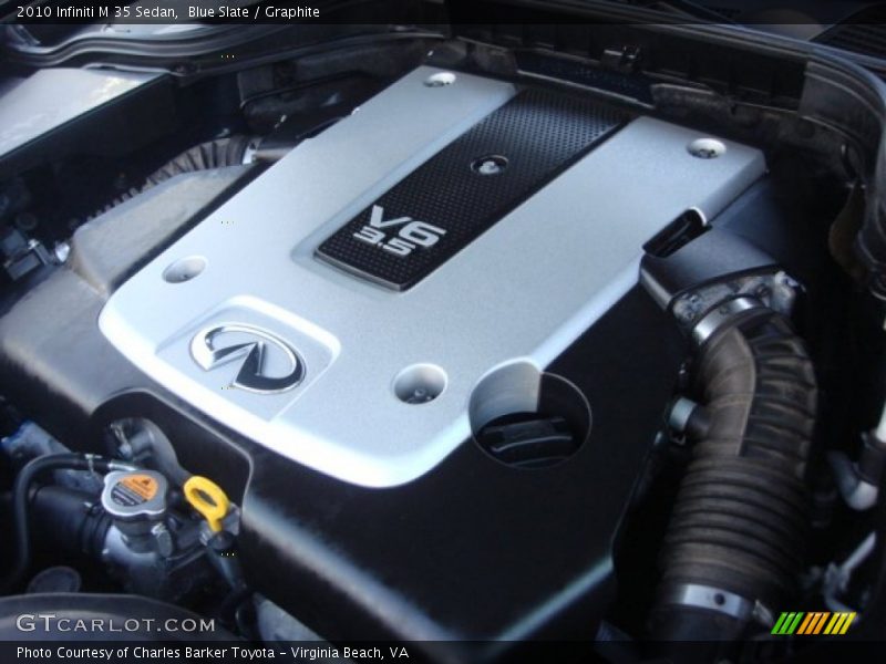 Blue Slate / Graphite 2010 Infiniti M 35 Sedan