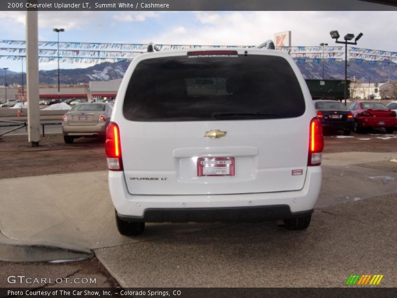 Summit White / Cashmere 2006 Chevrolet Uplander LT