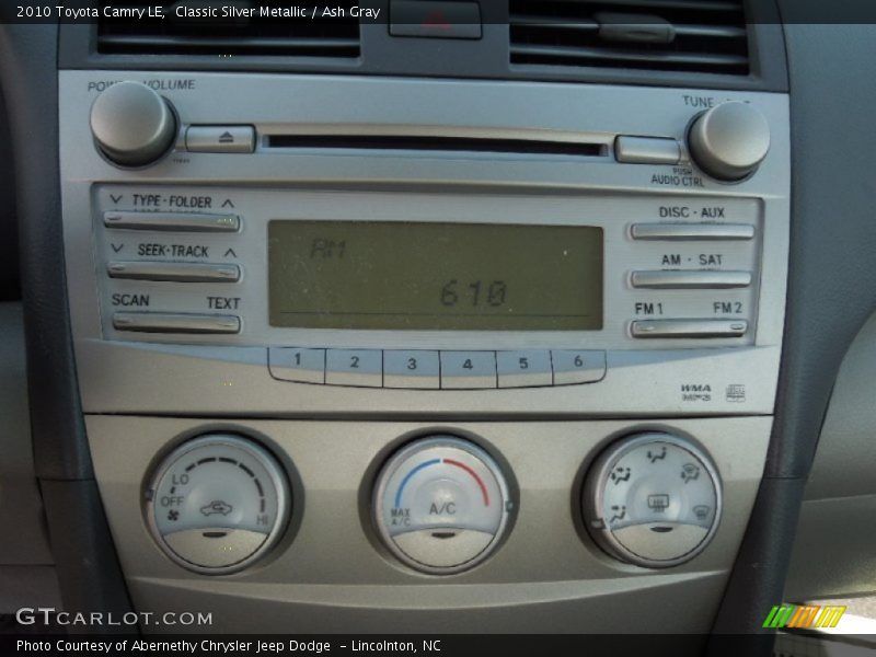 Classic Silver Metallic / Ash Gray 2010 Toyota Camry LE