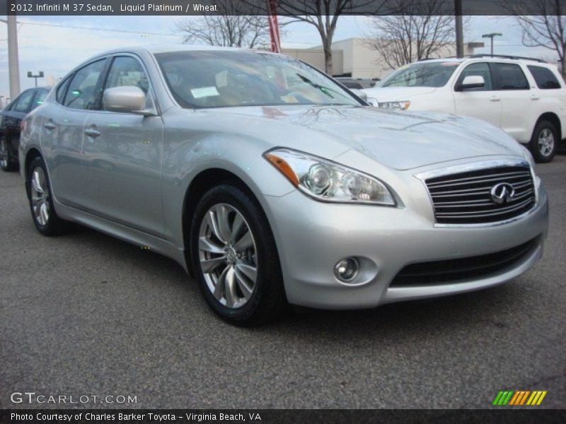 Liquid Platinum / Wheat 2012 Infiniti M 37 Sedan