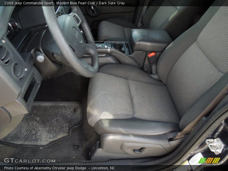 Modern Blue Pearl Coat / Dark Slate Gray 2009 Jeep Commander Sport