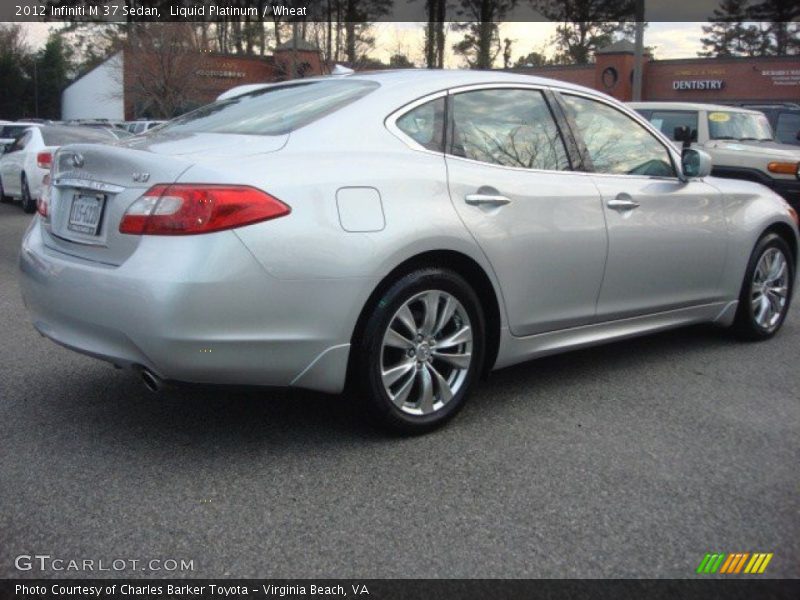Liquid Platinum / Wheat 2012 Infiniti M 37 Sedan