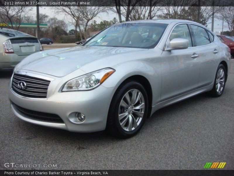 Liquid Platinum / Wheat 2012 Infiniti M 37 Sedan
