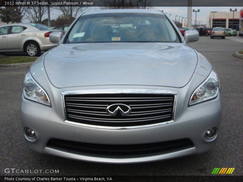 Liquid Platinum / Wheat 2012 Infiniti M 37 Sedan