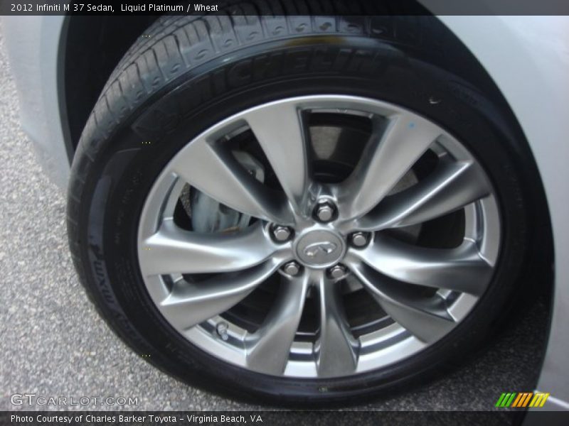 Liquid Platinum / Wheat 2012 Infiniti M 37 Sedan