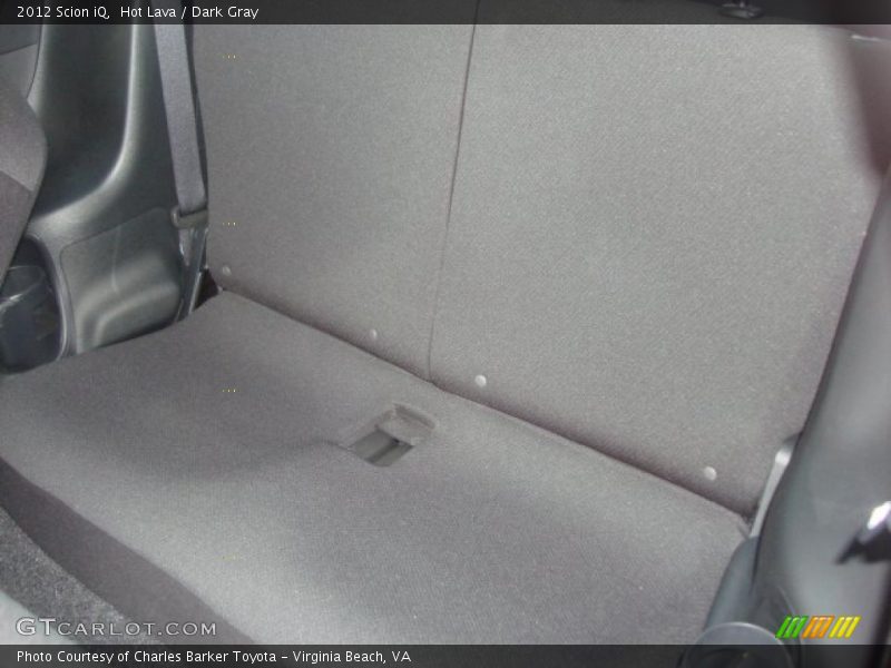 Hot Lava / Dark Gray 2012 Scion iQ