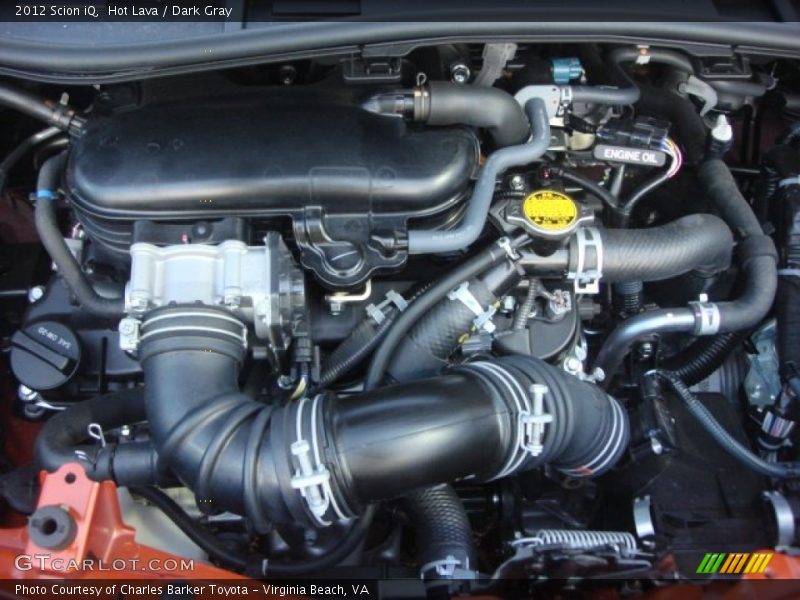  2012 iQ  Engine - 1.3 Liter DOHC 16-Valve Dual VVT-i 4 Cylinder