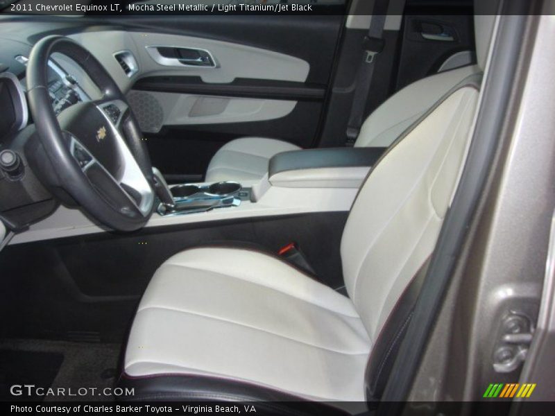 Mocha Steel Metallic / Light Titanium/Jet Black 2011 Chevrolet Equinox LT