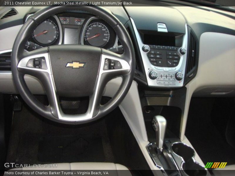 Mocha Steel Metallic / Light Titanium/Jet Black 2011 Chevrolet Equinox LT