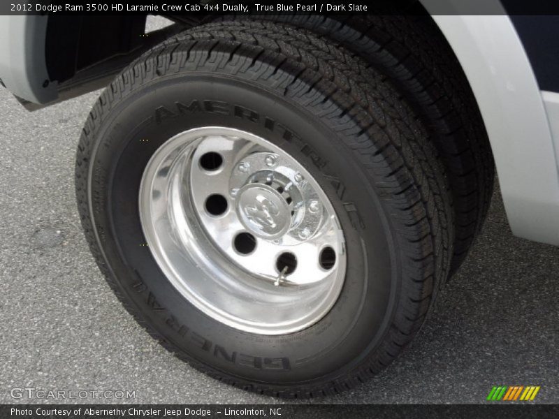  2012 Ram 3500 HD Laramie Crew Cab 4x4 Dually Wheel