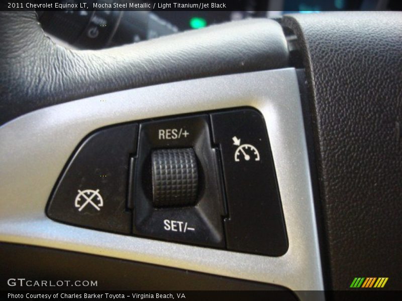 Mocha Steel Metallic / Light Titanium/Jet Black 2011 Chevrolet Equinox LT