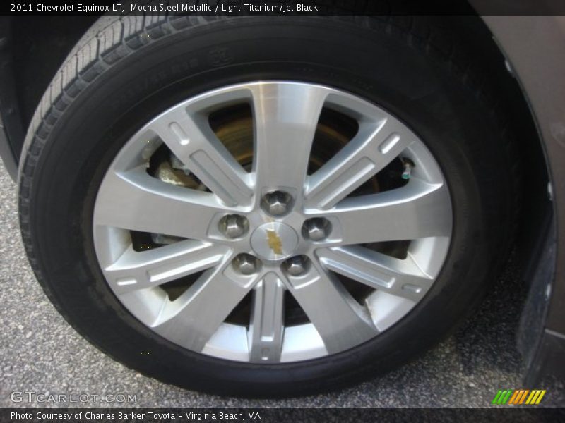 Mocha Steel Metallic / Light Titanium/Jet Black 2011 Chevrolet Equinox LT