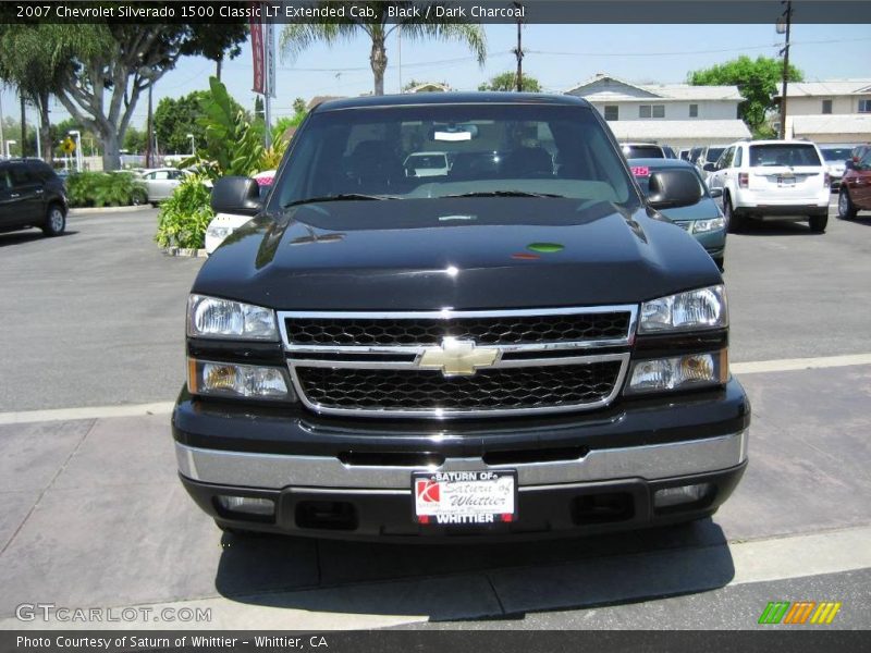 Black / Dark Charcoal 2007 Chevrolet Silverado 1500 Classic LT Extended Cab