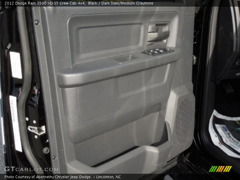 Black / Dark Slate/Medium Graystone 2012 Dodge Ram 3500 HD ST Crew Cab 4x4