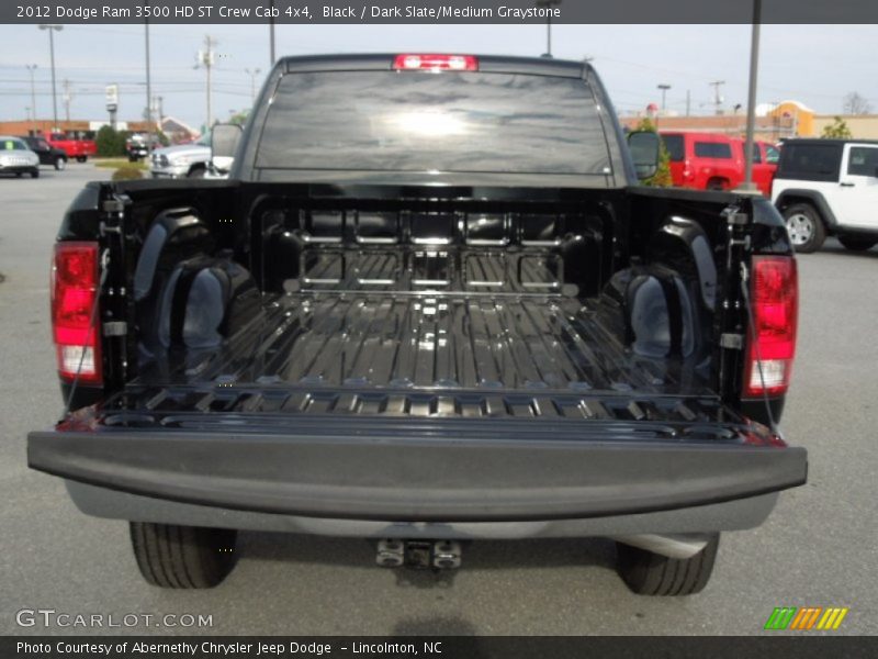 Black / Dark Slate/Medium Graystone 2012 Dodge Ram 3500 HD ST Crew Cab 4x4