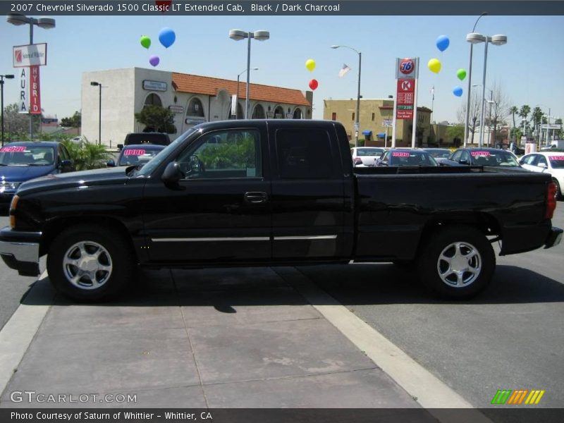 Black / Dark Charcoal 2007 Chevrolet Silverado 1500 Classic LT Extended Cab