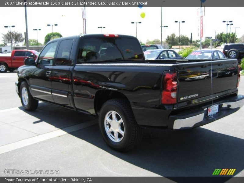 Black / Dark Charcoal 2007 Chevrolet Silverado 1500 Classic LT Extended Cab