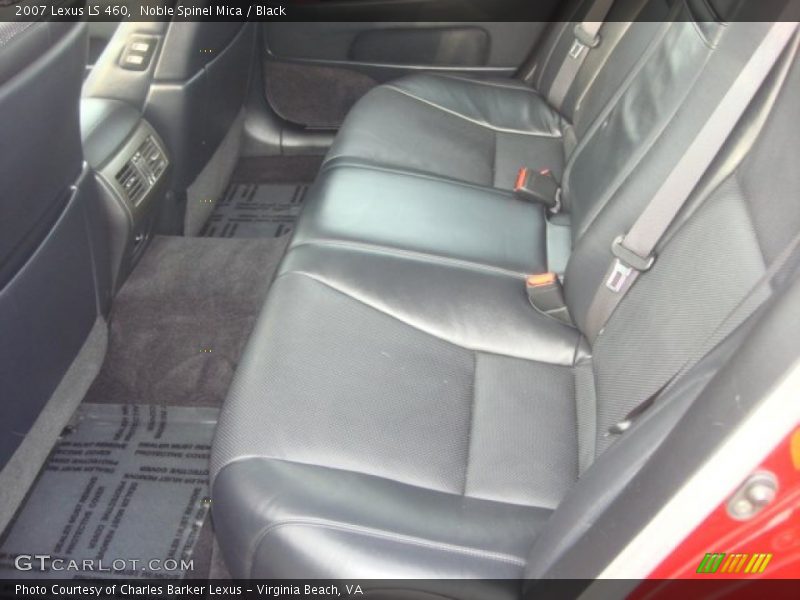 Noble Spinel Mica / Black 2007 Lexus LS 460