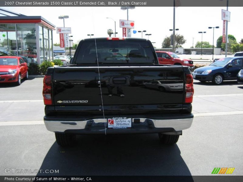 Black / Dark Charcoal 2007 Chevrolet Silverado 1500 Classic LT Extended Cab