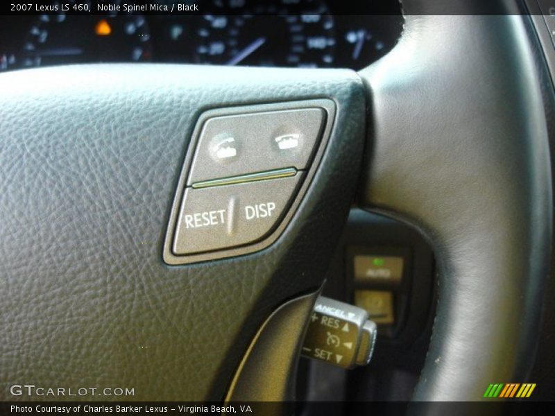 Noble Spinel Mica / Black 2007 Lexus LS 460