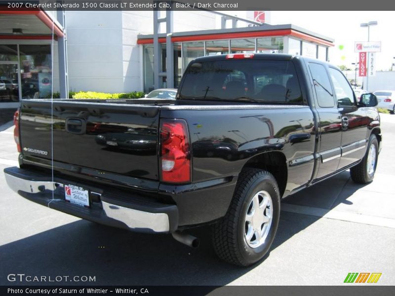 Black / Dark Charcoal 2007 Chevrolet Silverado 1500 Classic LT Extended Cab