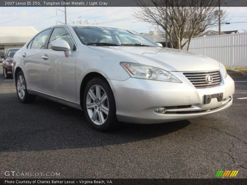 Tungsten Silver Metallic / Light Gray 2007 Lexus ES 350