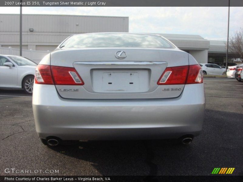 Tungsten Silver Metallic / Light Gray 2007 Lexus ES 350