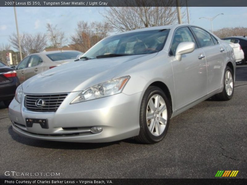 Tungsten Silver Metallic / Light Gray 2007 Lexus ES 350