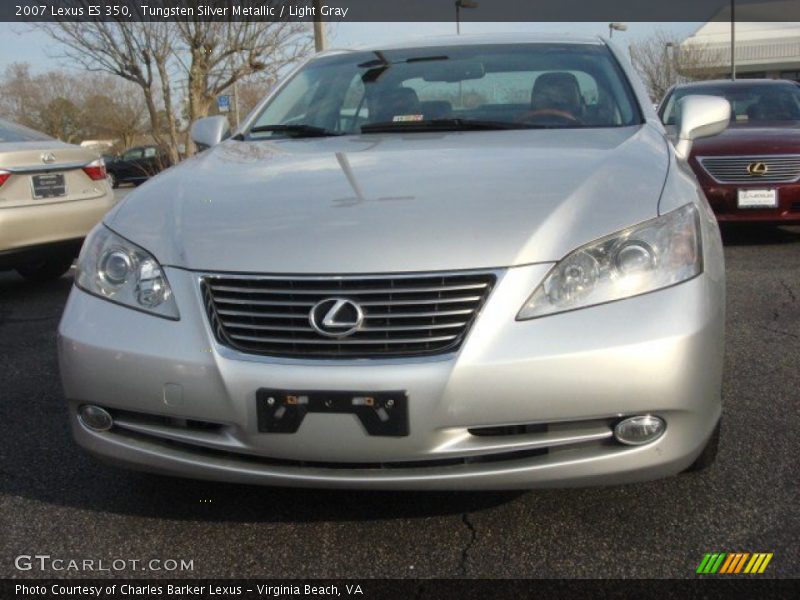 Tungsten Silver Metallic / Light Gray 2007 Lexus ES 350