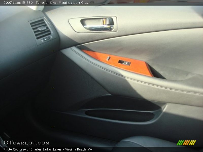 Tungsten Silver Metallic / Light Gray 2007 Lexus ES 350