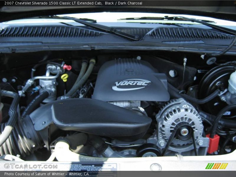 Black / Dark Charcoal 2007 Chevrolet Silverado 1500 Classic LT Extended Cab