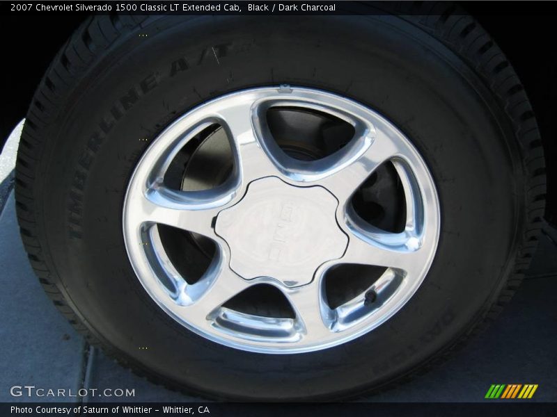 Black / Dark Charcoal 2007 Chevrolet Silverado 1500 Classic LT Extended Cab