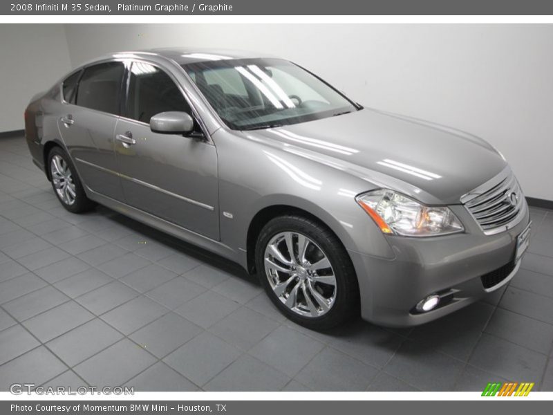 Platinum Graphite / Graphite 2008 Infiniti M 35 Sedan