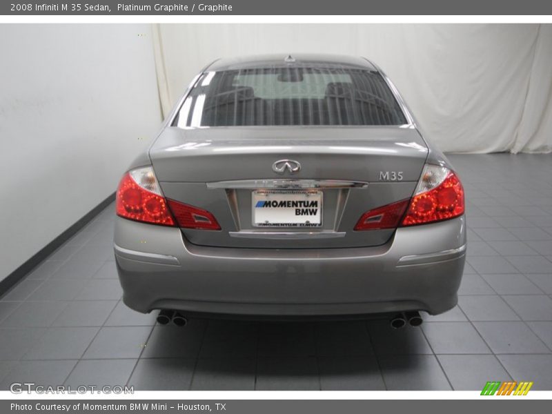 Platinum Graphite / Graphite 2008 Infiniti M 35 Sedan
