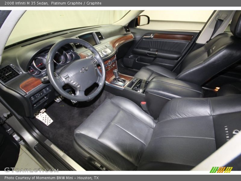 Platinum Graphite / Graphite 2008 Infiniti M 35 Sedan