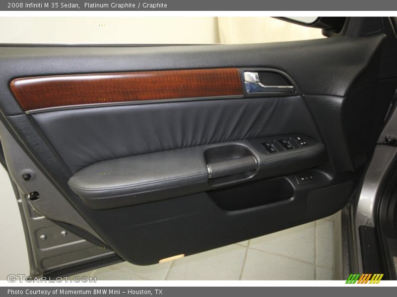 Platinum Graphite / Graphite 2008 Infiniti M 35 Sedan