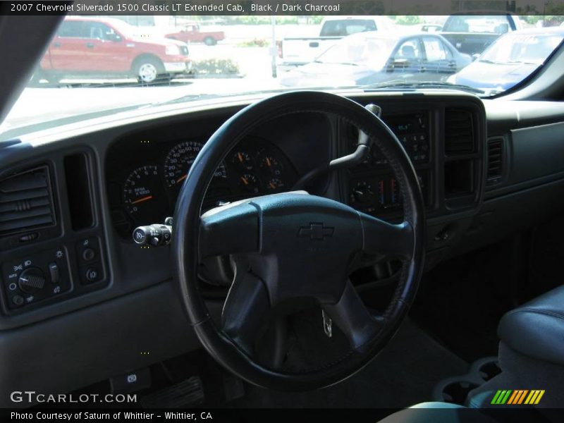 Black / Dark Charcoal 2007 Chevrolet Silverado 1500 Classic LT Extended Cab