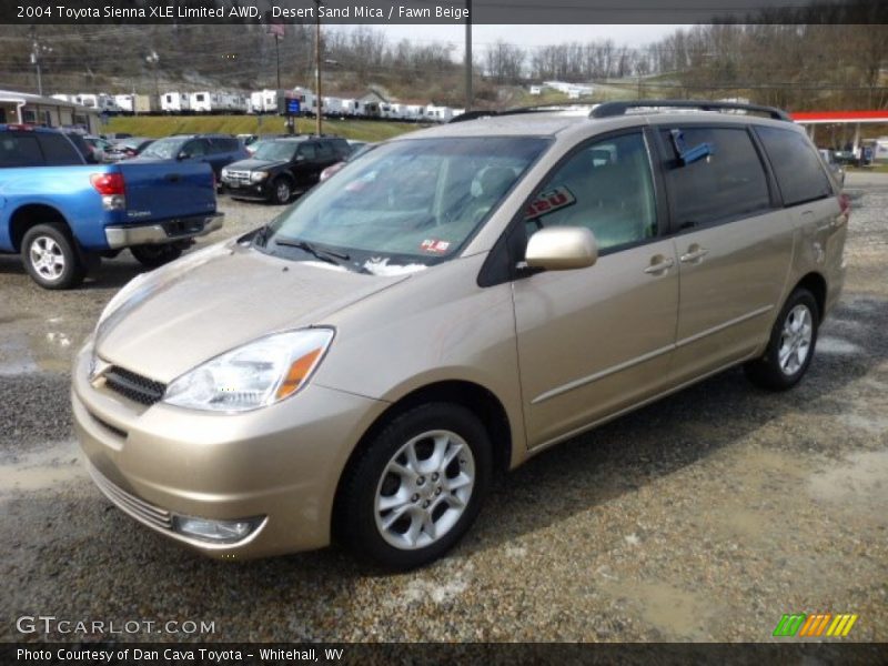 Desert Sand Mica / Fawn Beige 2004 Toyota Sienna XLE Limited AWD